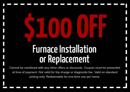 Discount on Furnace Installation or Replacement